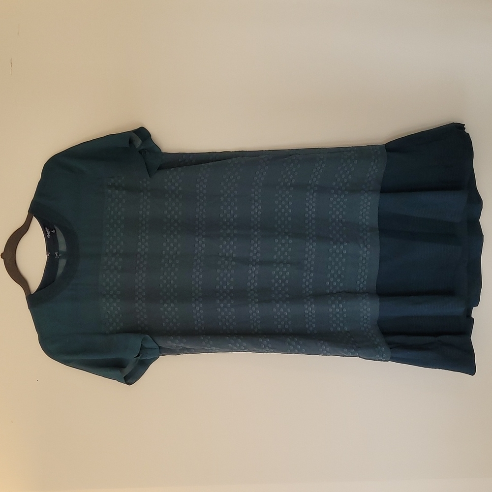 Madewell - Emerald Green Shift Dress sz. S-M